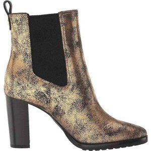 NWOB Lauren Ralph Lauren Mylah Metallic Leather Bootie